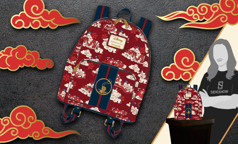 Mulan Mushu Cloud Mini Backpack Disney Apparel
