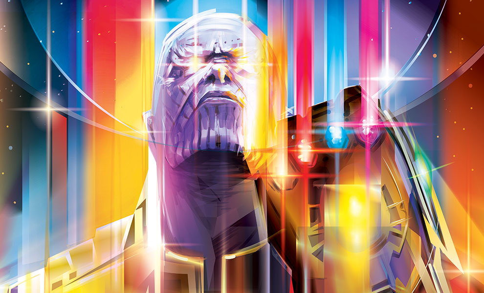 Thanos Infinity War Marvel Art Print