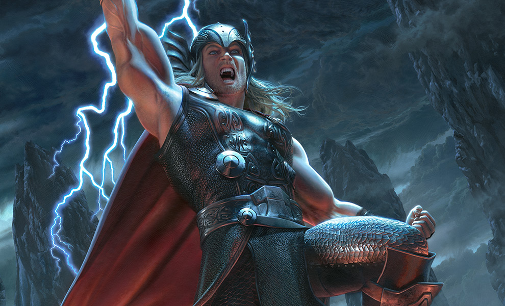 Thor: Breaker of Brimstone Marvel Art Print