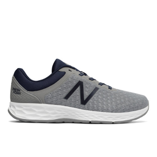New Balance Fresh Foam Kaymin Men's Soft and Cushioned Shoes - Grey / Navy (MKAYMLS1)