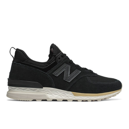 New Balance 574 Sport Men's Sport Style Shoes - Black (MS574FSK ...