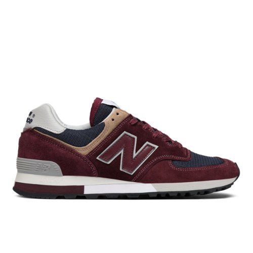 New Balance 576 Made in UK Men's Shoes - Maroon (OM576OBN ...