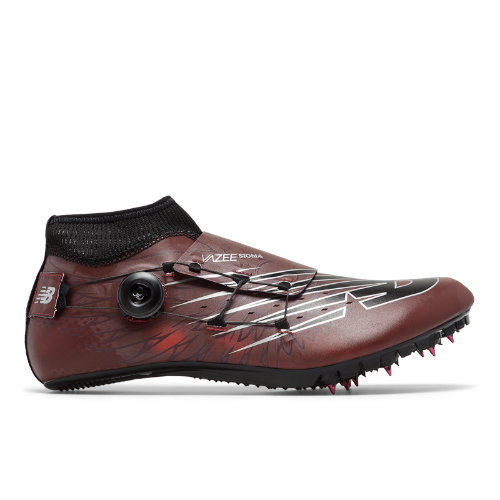 New Balance Vazee Sigma Legacy Men's & Women's Track Spikes Shoes - Dark Red / Black (USD200YN)