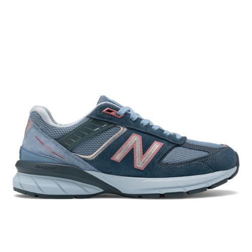New Balance Made in USA 990v5 Women's Lifestyle Shoes - Blue (W990OL5)