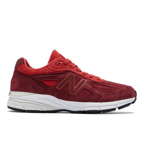 New Balance 990 Made in US Women's Made in USA Shoes - Red (W990VT4)