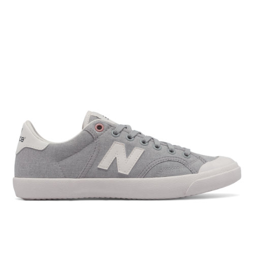 New Balance ProCourt Canvas Women's Court Classics Shoes - Silver / White (WLPROSPA) New Balance ProCourt Canvas Women's Court Classics Shoes - Silver / White (WLPROSPA)