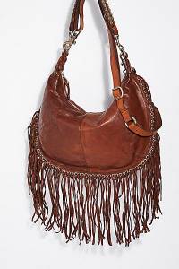 Campomaggi Bag "Taranto" Distressed Fringed Boho Hobo