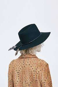 Free People Boho Felt Hat "Wild Heart"