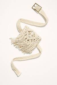 Free People Belt Bag "Beach Flower Crochet"