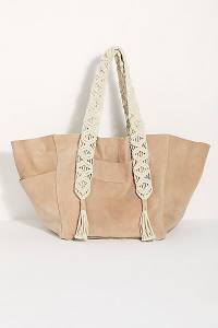 Free People Suede Tote "So Soft"