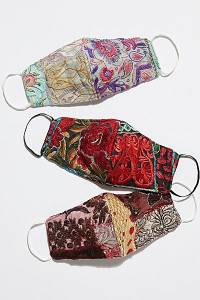 Embroidered Face Mask