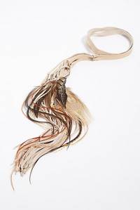 Ruby Feathers Boho Fringe Headband