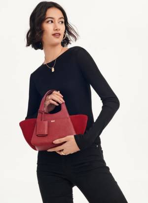 DKNY The Effortless Tote Mini in Brown