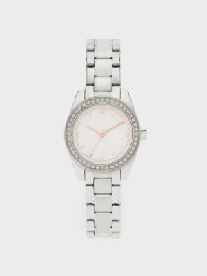 DKNY Women's Nolita Link Bracelet Watch in Grey
