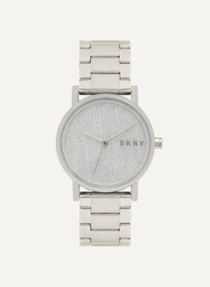 DKNY Women's Soho 34 Mm Watch in Silver