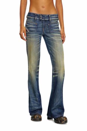 Diesel Women Bootcut And Flare Jeans D-Hush - Blue (09J46)