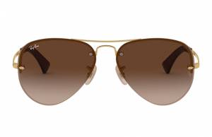 Ray-Ban Rb3449 Gold, Brown Lenses - RB3449