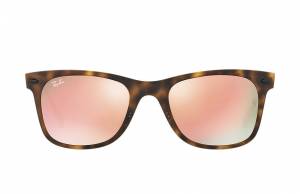 Ray-Ban Wayfarer Light Ray Gunmetal, Pink Lenses - RB4210