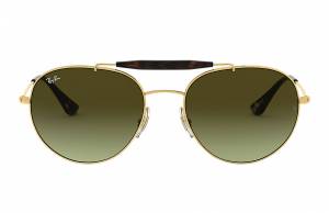 Ray-Ban Rb3540 @collection Gold, Green Lenses - RB3540