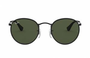 Ray-Ban Round Craft Black, Green Lenses - RB3475Q