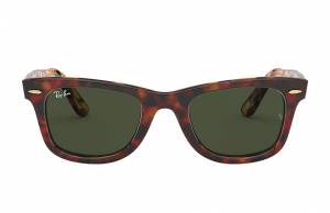 Ray-Ban Original Wayfarer @collection Tortoise, Green Lenses - RB2140