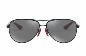 Ray-Ban Rb8313m Scuderia Ferrari Collection Black, Gray Lenses - RB8313M