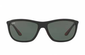 Ray-Ban Rb8351m Scuderia Ferrari Collection Black, Green Lenses - RB8351M
