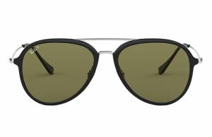 Ray-Ban Rb4298 Silver, Polarized Green Lenses - RB4298
