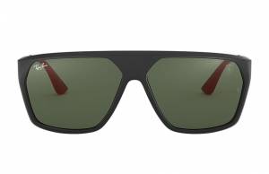 Ray-Ban Scuderia Ferrari Collection Rb4309m Gunmetal, Green Lenses - RB4309M