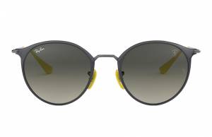 Ray-Ban Scuderia Ferrari Collection Rb3602m Gunmetal, Gray Lenses - RB3602M