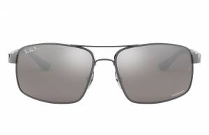 Ray-Ban Rb3604 Chromance Black, Polarized Gray Lenses - RB3604CH