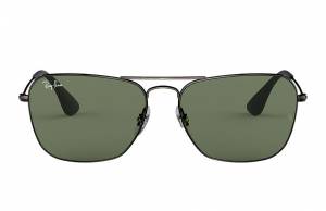 Ray-Ban Rb3610 Black, Green Lenses - RB3610