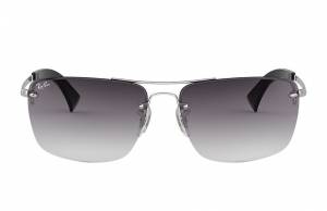 Ray-Ban Rb3607 Silver, Gray Lenses - RB3607