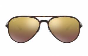 Ray-Ban Rb4320 Chromance Tortoise, Polarized Violet Lenses - RB4320CH