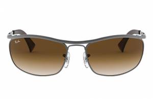 Ray-Ban Olympian Gunmetal, Brown Lenses - RB3119