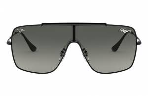 Ray-Ban Wings II Black, Gray Lenses - RB3697