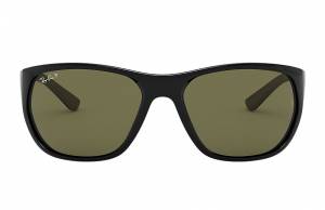 Ray-Ban Rb4307 Black, Polarized Green Lenses - RB4307