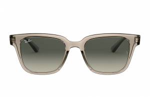 Ray-Ban Rb4323 Transparent Grey, Grey Lenses - RB4323