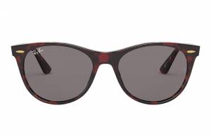 Ray-Ban Wayfarer II @collection Transparent Red, Grey Lenses - RB2185