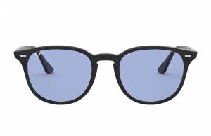 Ray-Ban Rb4259 Low Bridge Fit Black, Blue Lenses - RB4259F