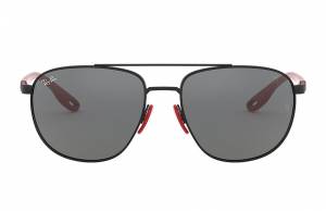 Ray-Ban Rb3659m Scuderia Ferrari Collection Black, Grey Lenses - RB3659M