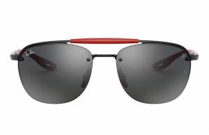 Ray-Ban Rb3662m Scuderia Ferrari Collection Black, Grey Lenses - RB3662M