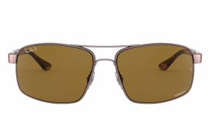 Ray-Ban Rb3604 Chromance Striped Havana, Polarized Brown Lenses - RB3604CH