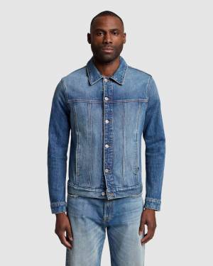 7 For All Mankind Perfect Trucker Jacket in Exclusive
