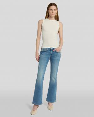 7 For All Mankind Tailorless Original Bootcut in Summer Fig