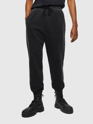 Diesel Men Hand-Treated Cotton Sweatpants - Black (0DAZI)