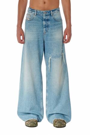 Diesel Men Straight Jeans D-Rise - Blue (09E25)