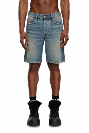 Diesel Men Denim Shorts - Blue (0GRDS)