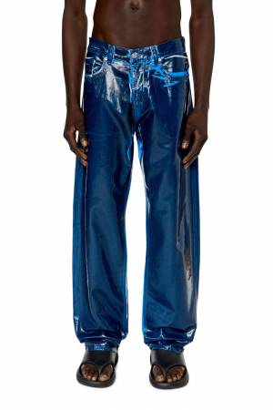 Diesel Men Straight Jeans - 2010 D-Macs - Blue (007P6)