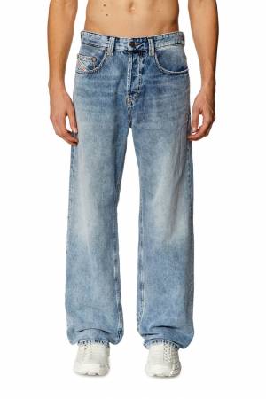 Diesel Men Straight Jeans 2001 D-Macro - Blue (09H57)